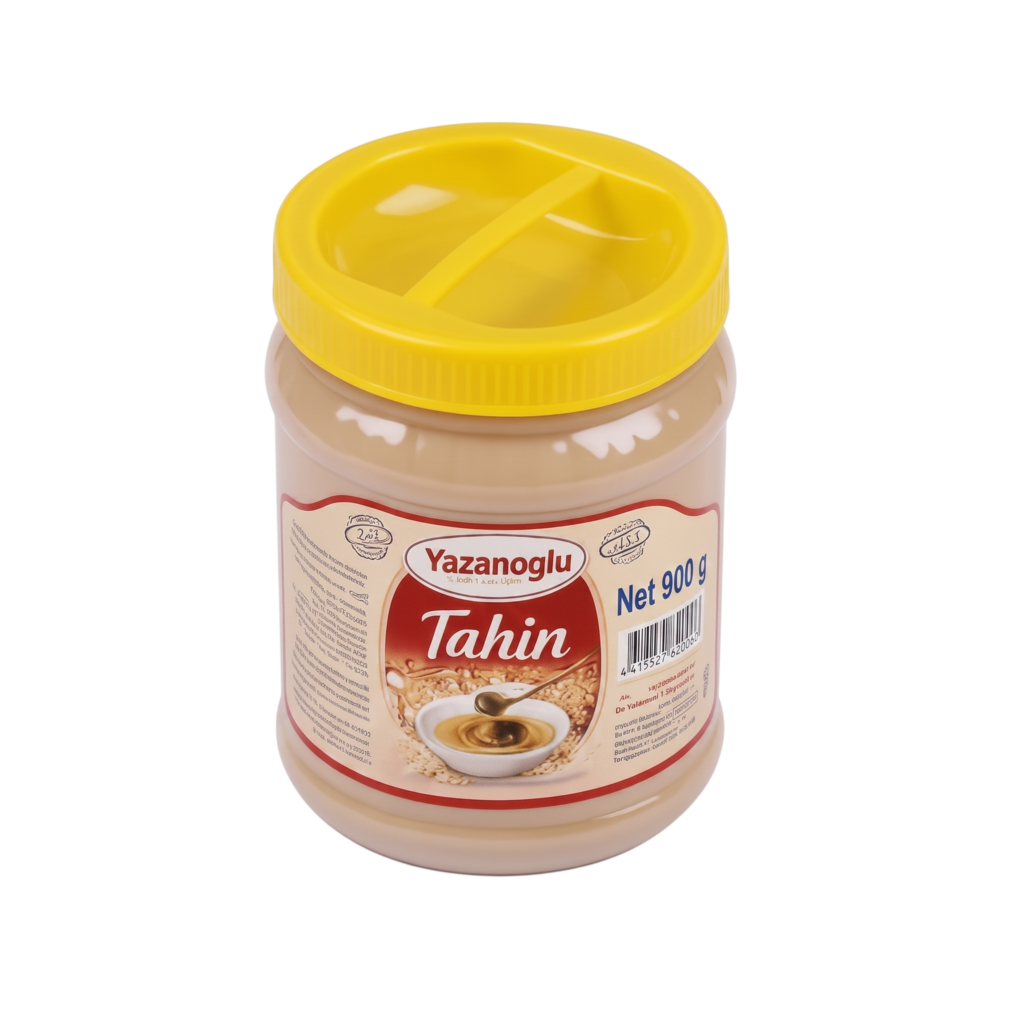Yazanoğlu Beyaz Tahin Pet 900 gr